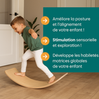 Planche d’Équilibre pour Enfants – 80 × 30 cm