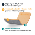 Planche d’Équilibre pour Enfants – 80 × 30 cm