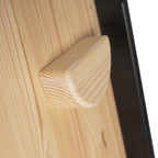 Ladder with a Slide-Climbing Wall - Black