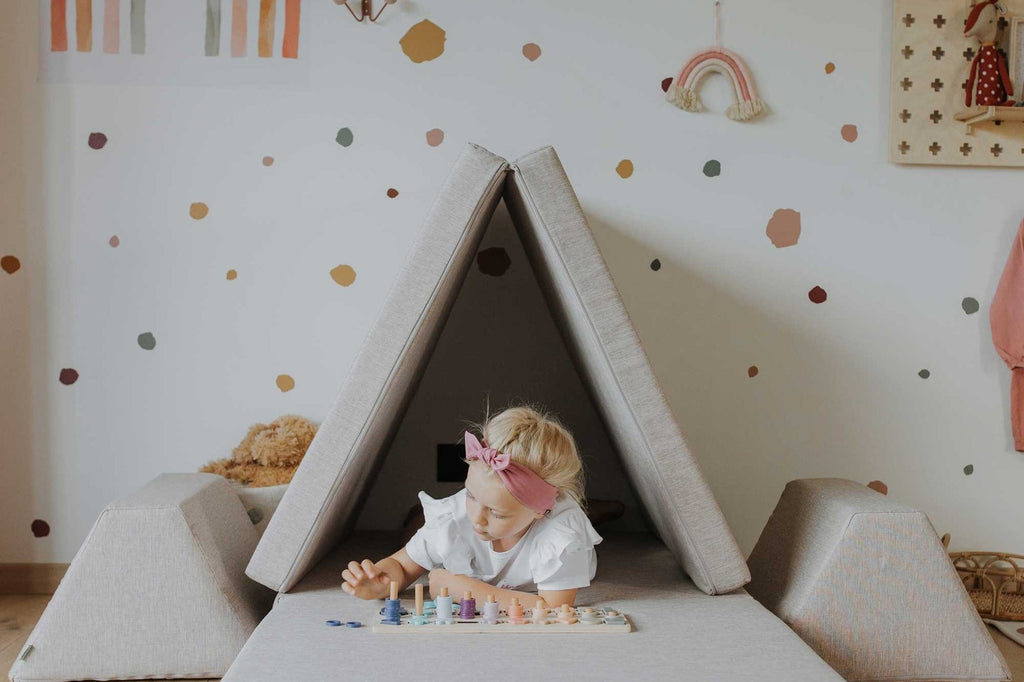 Activity Play Mattress Set - Beige