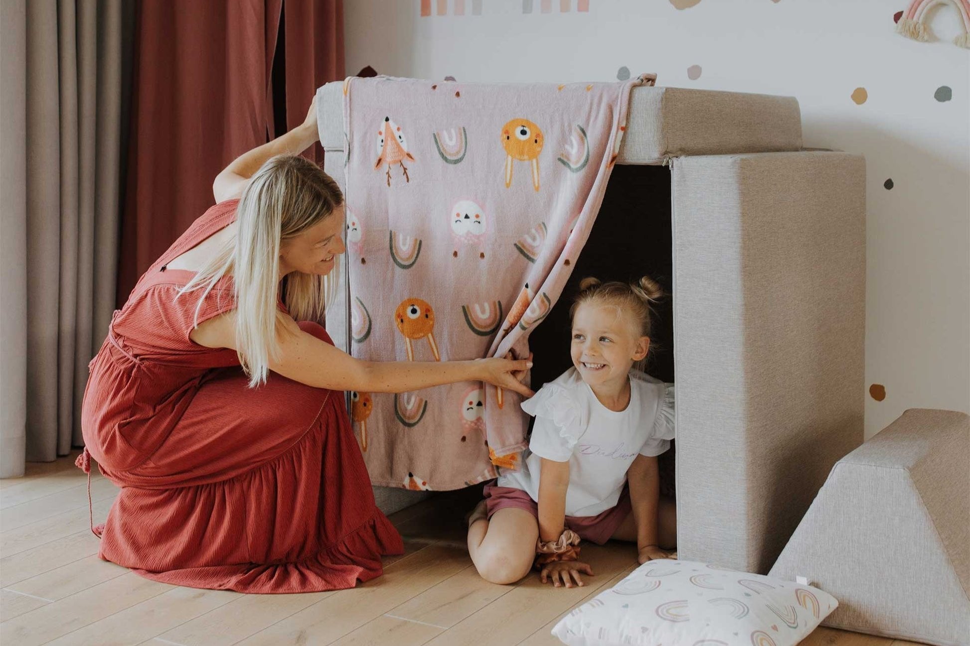 Activity Play Mattress Set - Beige
