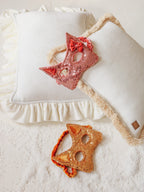 Cat Mask - Gold Sequins