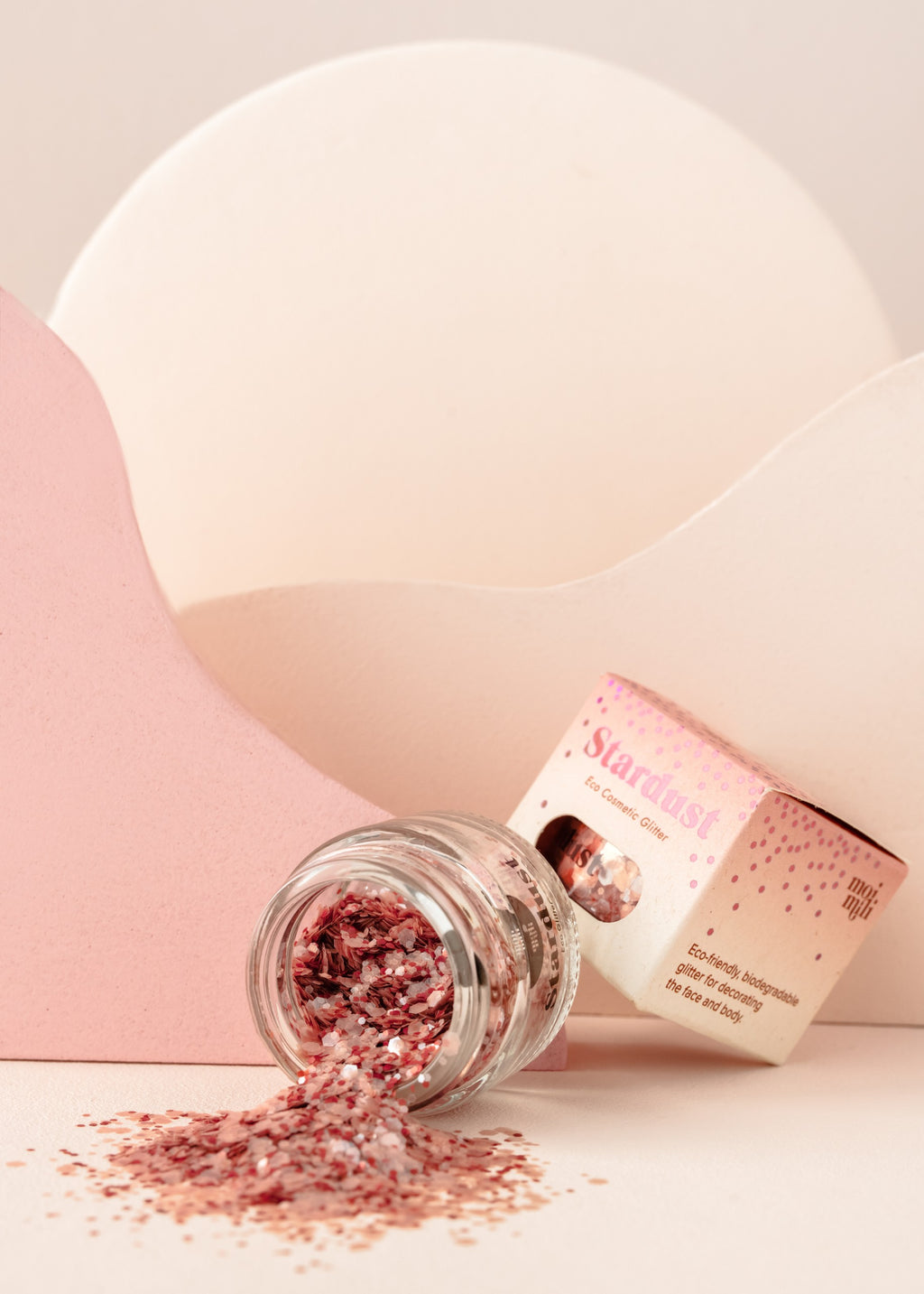 Decorative Eco Glitter - Pink Star Dust