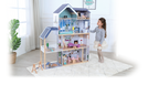 Wooden Dollhouse Crystal with LED Lights