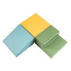 Soft Play 3 Foam Block Set - Pastel Turquoise Mini Climbie