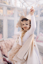 Magic Cape Costume - Cream Pearl