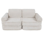 Medium Modular Sofa for Kids - Churros White